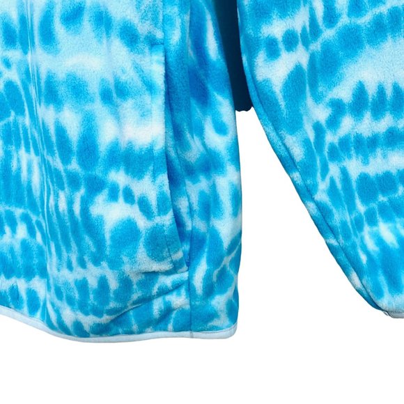 Lands End Fleece Tie Dye Pullover - XL - Like New - Picture 5 of 8